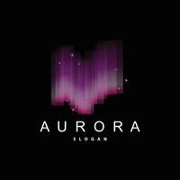 aurora logo, cielo Visualizza leggero vettore disegno, simbolo modello illustrazione