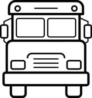 autobus mezzi di trasporto simbolo icona vettore Immagine. illustrazione di il silhouette autobus trasporto pubblico viaggio design Immagine. eps 10