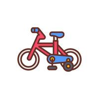 bicicletta icona nel vettore. illustrazione vettore
