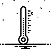 termometro medicina icona simbolo Immagine vettore. illustrazione di il temperatura freddo e caldo misurare attrezzo design immagine.eps 10 vettore