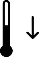 termometro medicina icona simbolo Immagine vettore. illustrazione di il temperatura freddo e caldo misurare attrezzo design immagine.eps 10 vettore