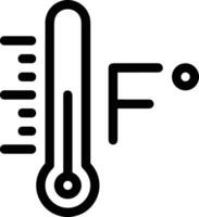 termometro medicina icona simbolo Immagine vettore. illustrazione di il temperatura freddo e caldo misurare attrezzo design immagine.eps 10 vettore