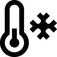 termometro medicina icona simbolo Immagine vettore. illustrazione di il temperatura freddo e caldo misurare attrezzo design immagine.eps 10 vettore