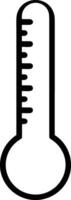 termometro medicina icona simbolo Immagine vettore. illustrazione di il temperatura freddo e caldo misurare attrezzo design immagine.eps 10 vettore