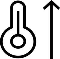 termometro medicina icona simbolo Immagine vettore. illustrazione di il temperatura freddo e caldo misurare attrezzo design immagine.eps 10 vettore