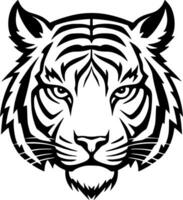 tigre, minimalista e semplice silhouette - vettore illustrazione