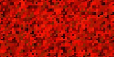 modello vettoriale rosso chiaro in stile quadrato. illustrazione con una serie di rettangoli sfumati. modello per cellulari.