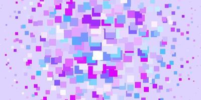 modello vettoriale rosa chiaro, blu in rettangoli. illustrazione con una serie di rettangoli sfumati. modello per cellulari.