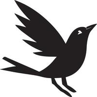 uccello logo concetto vettore silhouette illustrazione