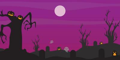 sfondo vettore design con Halloween tema