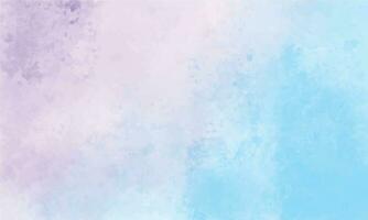 vettore morbido blu e viola astratto acquerello sfondo