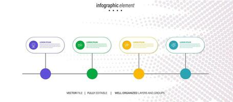 business road map timeline infographic icone progettate per sfondo astratto modello pietra miliare elemento moderno diagramma tecnologia di processo marketing digitale dati presentazione grafico illustrazione vettoriale