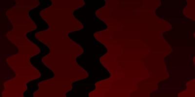layout vettoriale rosso scuro con arco circolare. illustrazione colorata in stile astratto con linee piegate. modello per opuscoli aziendali, volantini