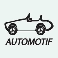 vettore del modello di logo auto auto