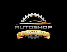 moderno auto logo design ispirazione vettore