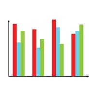 Infografica elemento modello. Informazioni grafico statistico Piano, vettore illustrazione