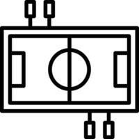 tavolo calcio vettore icona design