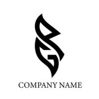 gp lettera logo design.gp creativo iniziale gp lettera logo design. gp creativo iniziali lettera logo concetto. vettore