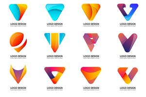 Logo moderno Minimal Vector per banner