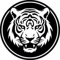 tigre - minimalista e piatto logo - vettore illustrazione