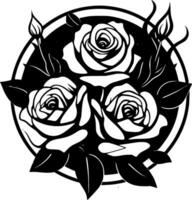 Rose - alto qualità vettore logo - vettore illustrazione ideale per maglietta grafico