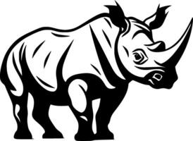 rinoceronte - alto qualità vettore logo - vettore illustrazione ideale per maglietta grafico