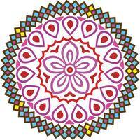 mandala ornamento design nel vettore