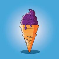 gelato vettore illustraion