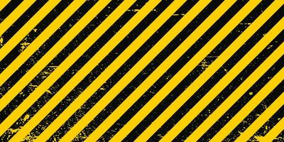 industriale sfondo avvertimento telaio grunge giallo e nero diagonale strisce vettore