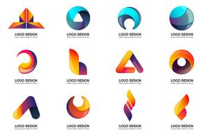 Logo moderno Minimal Vector per banner