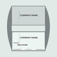vc carta design semplice azienda uso carta design vettore