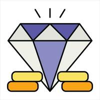 diamante adobe illustratore opera d'arte vettore