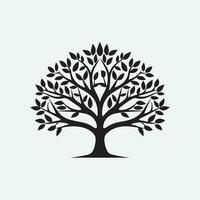 logo vettoriale albero