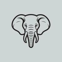 elefante icona design vettore