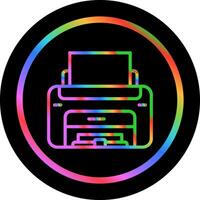 laser stampante vettore icona