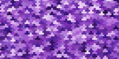 texture vettoriale viola chiaro in stile rettangolare. illustrazione colorata con rettangoli sfumati e quadrati. modello per opuscoli aziendali, volantini
