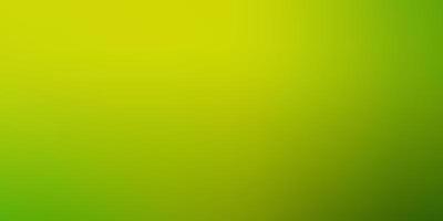 struttura luminosa astratta di vettore verde chiaro, giallo. illustrazione astratta con disegno di sfocatura sfumata. design intelligente per le tue app.