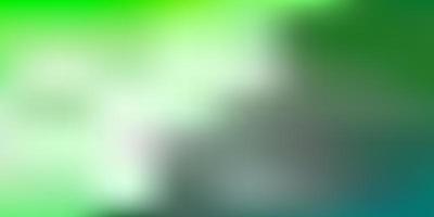 modello di sfocatura gradiente vettoriale verde chiaro.