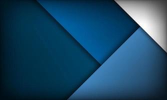 moderno sfondo blu astratto e strato di sovrapposizione vettoriale su spazio scuro per il design di sfondo