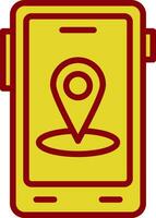 GPS navigazione vettore icona design