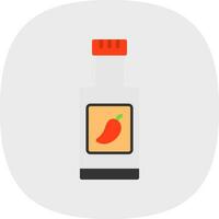 chili salsa vettore icona design