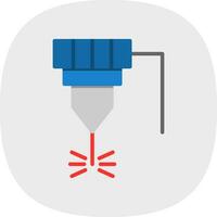 laser vettore icona design
