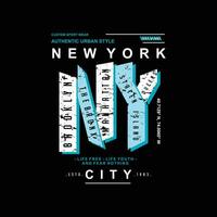 bew York città lettering tipografia vettore, astratto grafico, illustrazione, per Stampa t camicia vettore