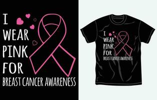 Seno cancro consapevolezza mese maglietta disegno, citazioni, ottobre rosa cancro maglietta, tipografia maglietta vettore grafico, sfondo, tazza, etichetta, completamente modificabile e stampabile vettore modello.