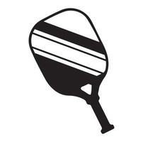 pickleball vettore e pickleball pagaie cartello simbolo icona vettore illustrazione pickleball logo vettore