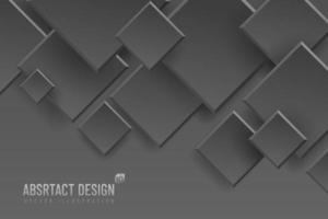 sfondo geometrico astratto con forme a rombo, colore grigio tenue. concetto moderno e minimale. puoi utilizzare per copertina, poster, banner web, volantino, pagina di destinazione, annuncio stampa. illustrazione vettoriale