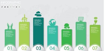 astratto illustrazione digitale 3d infografica. l'illustrazione vettoriale può essere utilizzata per il layout del flusso di lavoro, il diagramma, le opzioni numeriche, il web design.