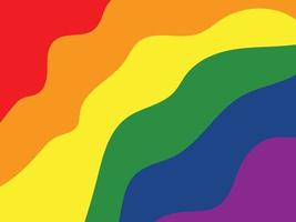 arcobaleno colorato orgoglio colori astratti sfondo che rappresenta la speranza vettore