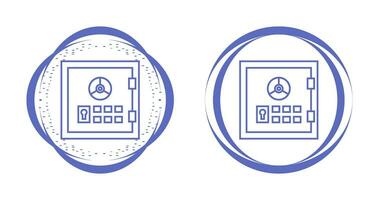 cassetta di sicurezza vettore icona