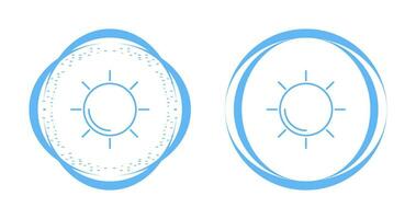 icona di vettore del sole